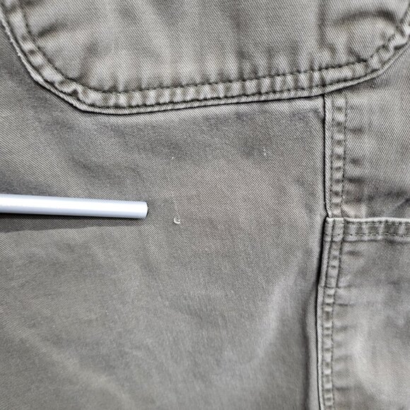 Carhartt Gray Canvas Dungaree Carpenter Work Men Pants 40x32 Cargo Relaxed Fit * - Picture 14 of 16